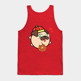 Doopy the Pug Puppy - Chinese New Year Tank Top